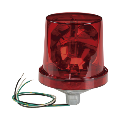 Luz de advertencia giratoria Electraray® 120 VAC color Rojo