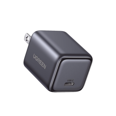 Cargador Mini de 30W | 1 USB-C de Carga Rápida | Tecnología GaN II | Carga Inteligente | Múltiple Protección | Mayor Eficiencia Energética | Tamaño Compacto.