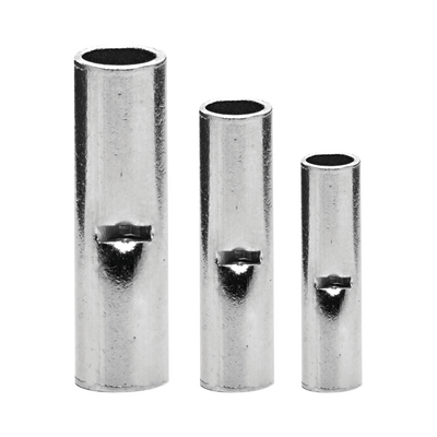 Conector a tope / Sin aislar / 16 – 14 AWG / Sin color / Paquete de 25 piezas.