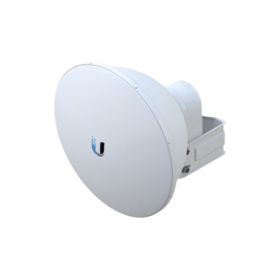 Antena Direccional airFiber X, ideal para enlaces Punto a Punto (PtP), frecuencia 5 GHz (5.1 – 5.9 GHz) de 23 dBi slant 45