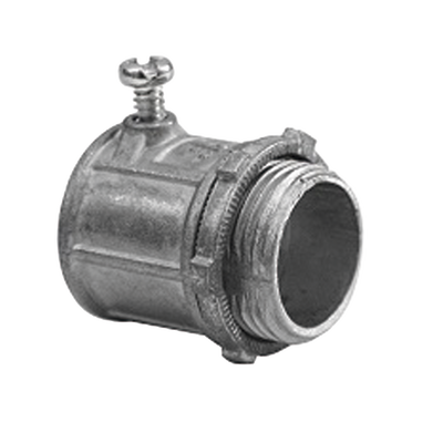 Conector de 1 1/2″ para Tubo Pared Delgada con Tornillos Opresores.