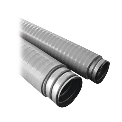 Tubo Flexible tipo Liquidtight de 3″ (75 mm). Acero + Forro PVC. Rollo de 10 Metros.