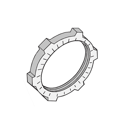 Contratuerca Metálica Zamac de 1-1/2″ (38 mm)ï»¿.