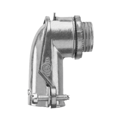 Conector curvo para tubo flexible 3/4″ (19 mm)