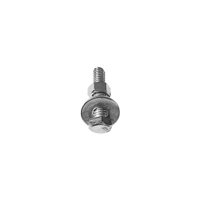 Tornillo cabeza hexagonal de 1/4″ x 3″, con acabado Electro Zinc (No incluye tuerca, ni arandela)