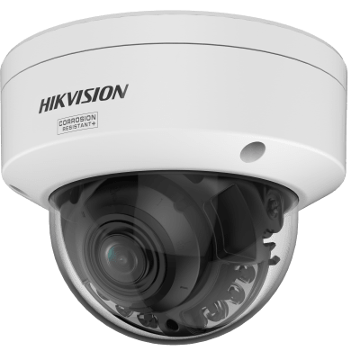[Dual Light + ColorVu 3.0 + HikAI] Domo IP 4 Megapixel / Lente Mot. 2.8 a 12 mm / 40 mts IR + Luz Blanca / Exterior IP67 / WDR 130 dB / ACUSENSE 3.0 / Metal / NEMA 4X / ACUSEEK