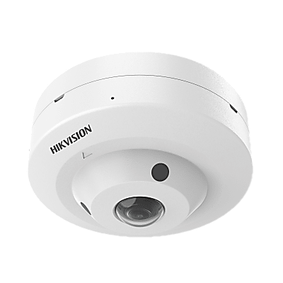 Cámara Fisheye TurboHD 3K / 2960×1665 / Lente 1.8 mm / 180° FOV / Audio y Micrófono / Luz Dual IR y Luz Blanca 10 metros  / Exterior IP67 / Antivandalismo IK08