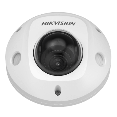 Cámara Móvil IP 2 Megapixel (1080p) / Lente 2.8 mm / 5 Mts IR / Micrófono Integrado / Exterior IP67 / IK10 / PoE / Conector M12 / Metal / 0.50 Metros de Longitud