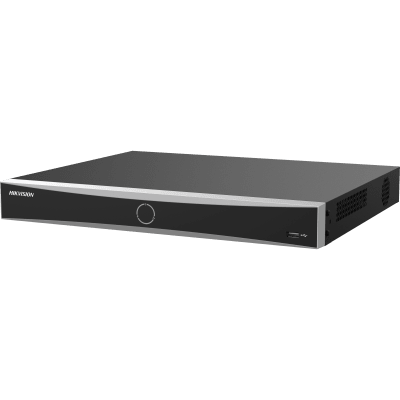 [AcuSeek] NVR 12 Megapixel (4K) / 8 canales IP / 8 Puertos PoE+ / ACUSENSE / Reconocimiento Facial / 2 Bahías de Disco Duro / HDMI en 4K / Alarmas I/O / 300 Metros PoE Modo Extendido