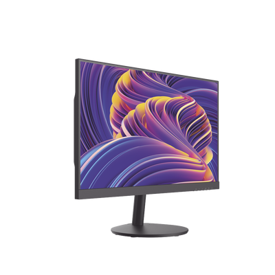 Monitor LED Full HD (1920 X 1080) de 21.5″ / Ideal para CCTV, Oficina y Hogar / Entrada HDMI-VGA-CVBS / Montaje VESA ( 75 X 75) / Uso 24/7 / Backlight E-LED / Ultra Delgado