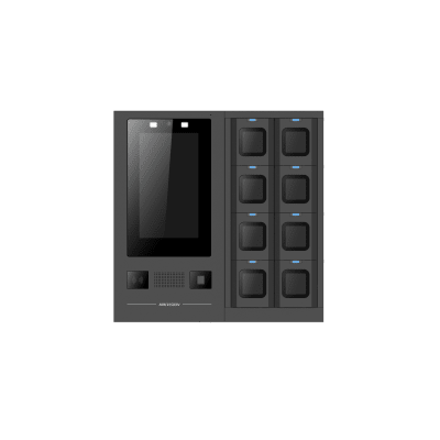 Estación de Descarga para Cámaras Bodycam HIKVISION / Pantalla Touch 13.3″ / Conector Tipo C / Incluye 1 HDD de 2 TB (Soporta 4 HDD de 8 TB)