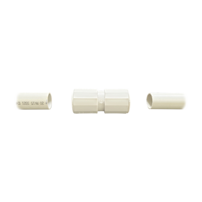 Manguito / Cople Morbidx IP67 libre de halógenos para unir tubería rígida de 50 mm (2″) permite una instalación hermética no necesita pegamento