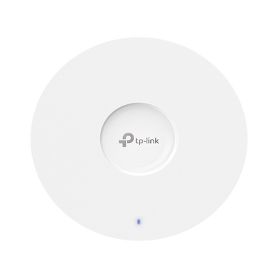 Punto de Acceso Omada Ultra-Rango / Wi-Fi 6 AX6000 MU-MIMO 4×4 /  Mesh Omada / Alta Densidad de Usuarios / Configuración por Controlador o Stand-Alone / Para Montaje en Techo/pared / Alimentación PoE+