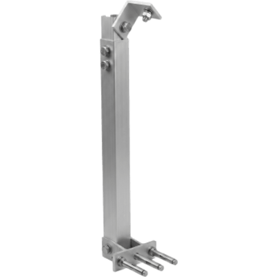 Soporte ajustable 455mm aluminio anodizado