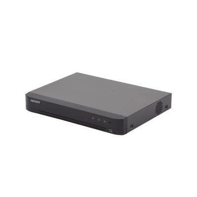 DVR 4 Canales TurboHD + 2 Canales IP / 5 Megapixel Lite- 3K Lite / Acusense (Evista falsas alarmas) / Audio por Coaxitron /  Bahía de Disco Duro /  Salida de Video en Full HD