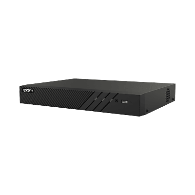 DVR 8 Canales TURBOHD + 4 Canales IP / 5 Megapixel Lite – 3K Lite / Audio Bidireccional por Coaxitron  / ACUSENSE (Evita falsas alarmas) / 1 Bahía de Disco Duro / Salida de Video en Full HD