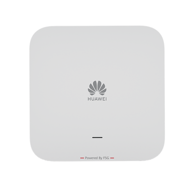 HUAWEI MiniFTTO – Punto de Acceso Óptico Wi-Fi 6 / 2.976 Gbps / 1 puerto 10/100/1000 Mbps PoE + 1 GPON (SC/UPC) PoF / Downstream 2.488 Gbps / Upstream 1.244 Gbps / MIMO 2X2 / Ganancia de Antena 5dBi / Wi-Fi Roaming / Administración Nube