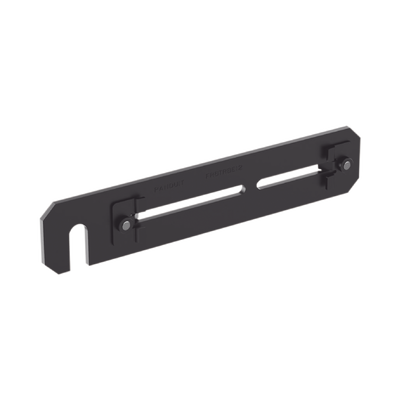 Soporte de Montaje a Techo, para Canaletas FiberRunner 4X4 o 6×4, Uso con Varilla Roscada de 1/2″, Color Negro