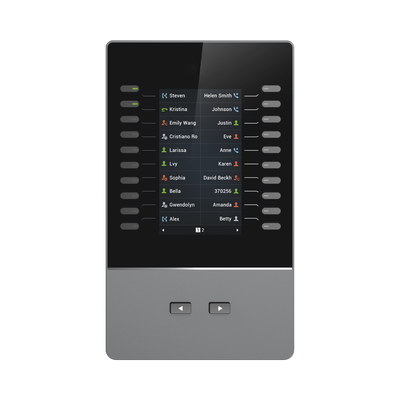 Modulo de extensión para modelos GRP2615, GRP2624, GRP2650 & GRP2670 y al Videoteléfono IP GXV3350 & GXV3450 de Grandstream.