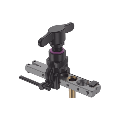 Herramienta de Abocardado Cónico Excéntrico HFT6 / Para Tubos 1/4″ a 3/4″ / Mango Giratorio Cómodo / Cuerpo de Aluminio / Calibrador Lateral / Abocardado Preciso / Ligera 0.93 kg