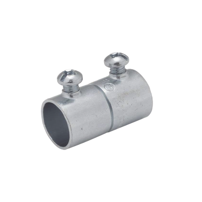 Cople de 1 1/2″ (38 mm) para Pared Delgada con Tornillo.