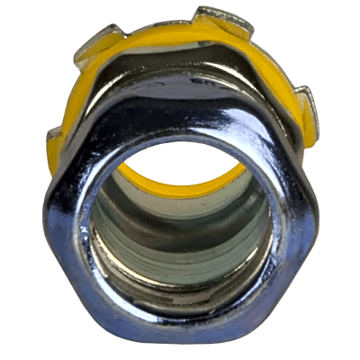 Conector de Compresión Hermético de Acero Galvanizado para Pared Delgada de 1 1/4″ .