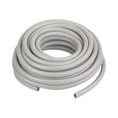 Manguera hermética tipo PolyTuff no metálica gris de 3/4″, 100 pies. Uso comercial/industrial.