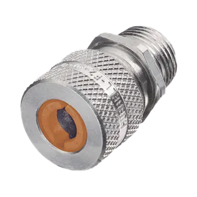 Conector de cable, de aluminio macho recto, .13 – .19″ (3.2 – 4.7 mm), 3/4″.