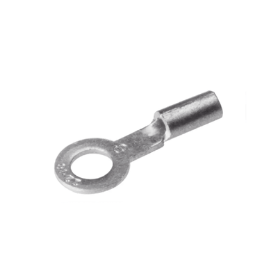 Zapata Terminal de Ojillo BURNDY  para Tornillo 3/8 » (10 mm)  y Calibre 12-10 AWG.