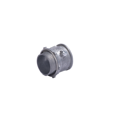 Conector 1″ (25mm) pared delgada con tornillo tipo americano galvanizado etiqueta verde