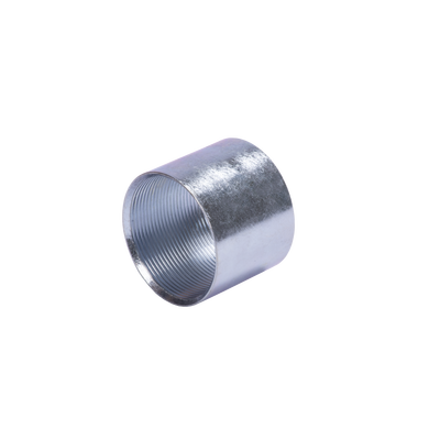 Cople 2″ (52mm) pared gruesa con rosca galvanizado etiqueta amarilla