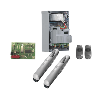 Kit de operadores AXO 3024 Para puertas Abatibles de hasta 3 Metros y 500 Kg de peso por hoja