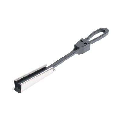 Tensor Plastico para Fibra Óptica Drop Plana de 5×2 mm, Span 80 metros (Termoplastico Resistente a los Rayos UV)
