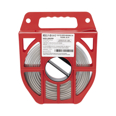 Fleje de Acero Inoxidable 304 de 3/4″, 0.70 mm, 30.5 metros