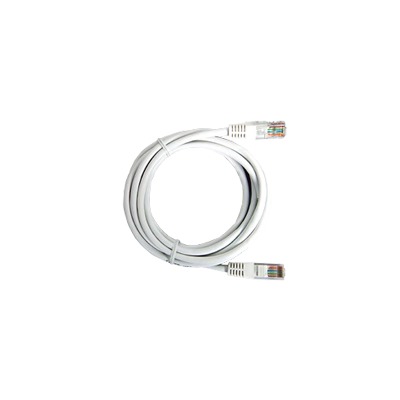 Cable de Parcheo UTP Cat5e – 0.5 Metros (1.64 Pies) – Blanco