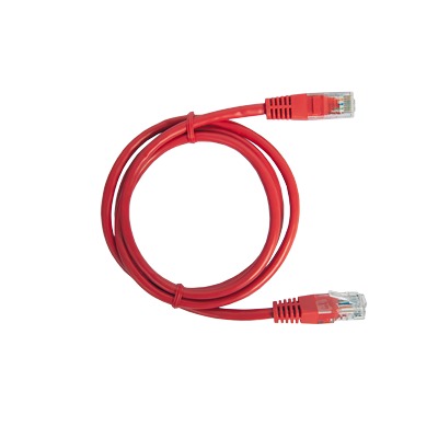 Cable de Parcheo UTP Cat6 – 2 Metros (6.56 Pies) – Rojo