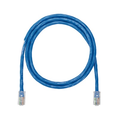 Cable de Parcheo UTP Categoría 5e, con Plug Modular en Cada Extremo – 2 Metros (6.56 Pies) – Azul