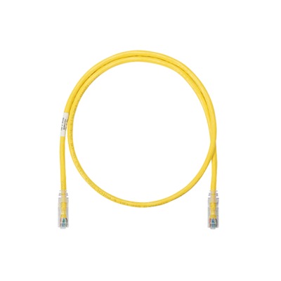Cable de Parcheo UTP Categoría 6, con Plug Modular en Cada Extremo – 3 Metros (9.84 Pies) – Amarillo