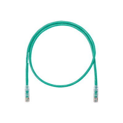 Cable de Parcheo UTP Categoría 6, con Plug Modular en Cada Extremo – 1 Metro (3.28 Pies) – Verde
