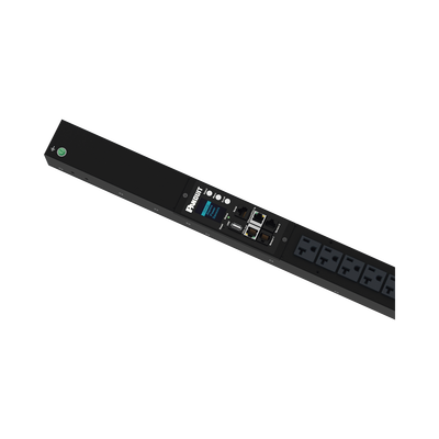 PDU G6 Monitoreable (MI) para Distribución de Energía, Enchufe de Entrada NEMA 5-15P, Con 16 Salidas NEMA 5-20R, de Instalación Vertical, 120 Vca, 15 Amp