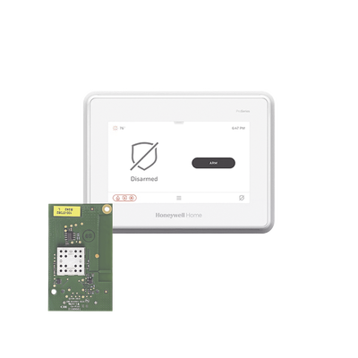 Sistema de Alarma con Pantalla Touch de 7″ Compatible con sensores Inalambricos DSC, Bosh, 2GIG,ITI y Serie 5800 agregando el modulo PROTAKEOVER