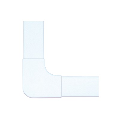 Sección en «L» color blanco de PVC auto extinguible,  para canaleta PT48 (6130-01002)