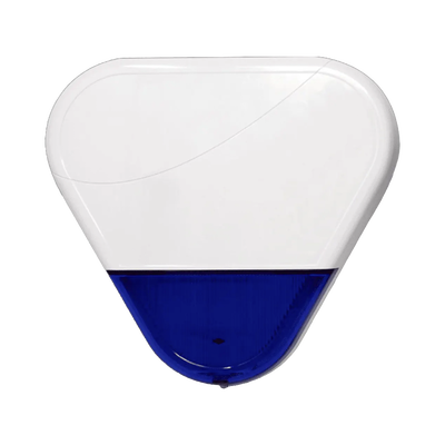 ALULA – Sirena Inalámbrica para Exterior / Volumen Sonoro 100 dBA / Vida Útil Batería 2-5 años / Alimentación AC Opcional / Resistente al Agua IP56 / Compatible Connect+