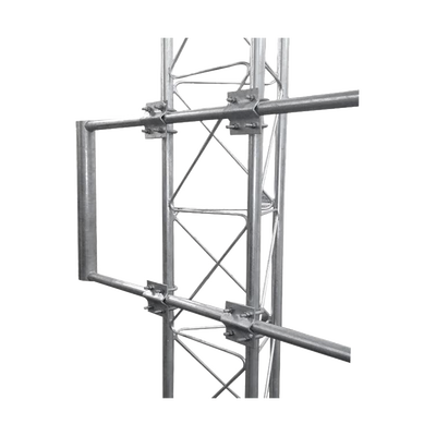 Brazo Uso Rudo para Torre STZ Galvanizado por Inmersión en Caliente de 170 x 60 cm Tubo 2″ Ced 30.