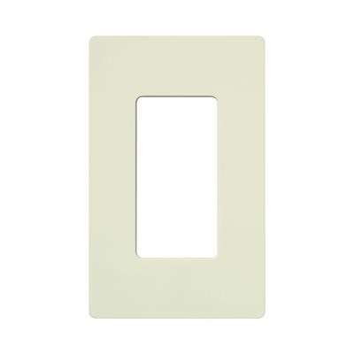 Tapa Color Biscuit para interruptor o dimmer Lutron, 1 gang, limpio y moderno
