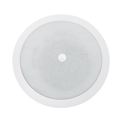 Altavoz Coaxial 5″+1.5″ | Montaje en Techo | 3.75 – 30w | 70/100v | 8Ω | Material ABS | Rejilla Metálica