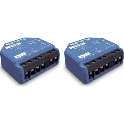 Relevador inalámbrico inteligente 16A, 110-230 V, 1  salida de contacto seco, compatible con asistente de voz Alexa, Google Home