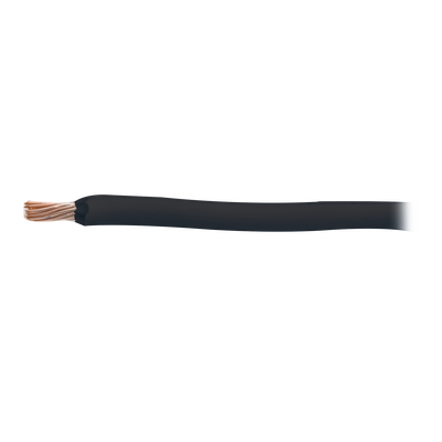 Cable Eléctrico de Cobre Recubierto THW-LS Calibre 14 AWG 19 Hilos Color Negro (100 Metros) (328.08 Pies)