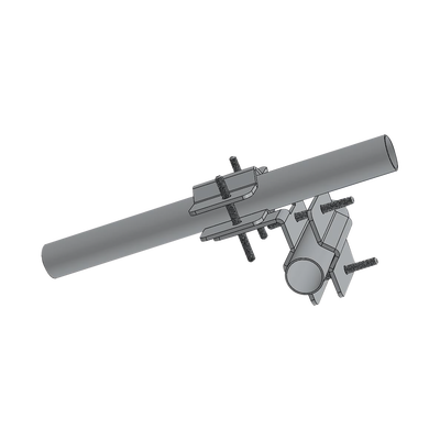 Herraje Adaptador Cruzado para Mástil para Diámetros desde 7/8″ hasta 2″.