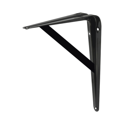 Ménsula de Acero Reforzado  13″ x 20″ ( 33 x 50.8 cm) /Color Negro.